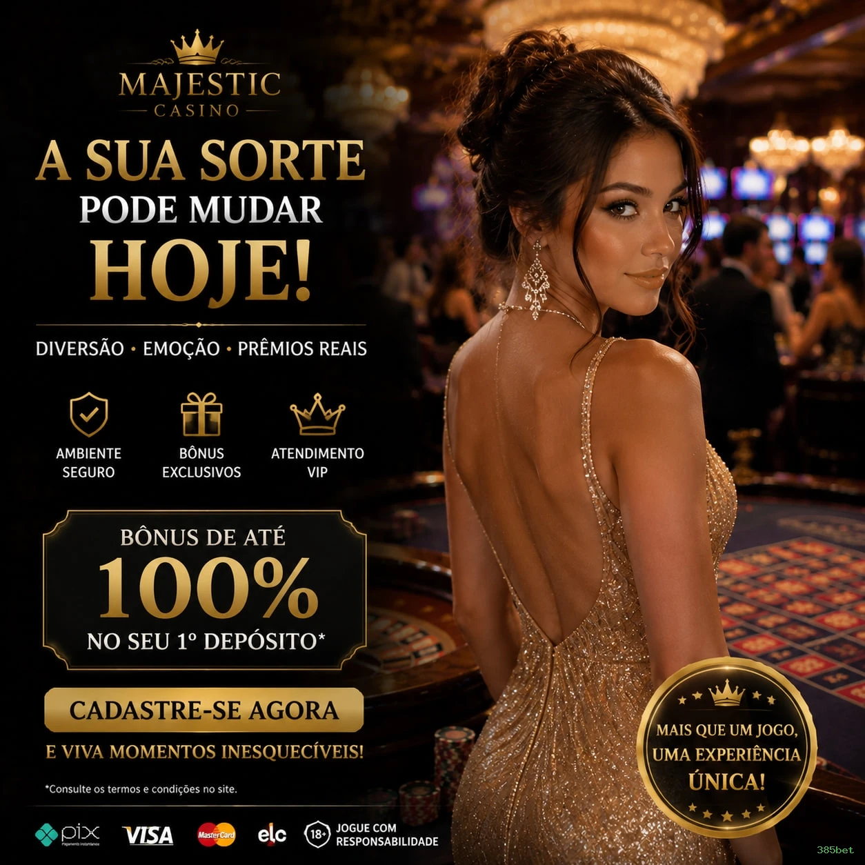 Pagamentos 385bet PIX