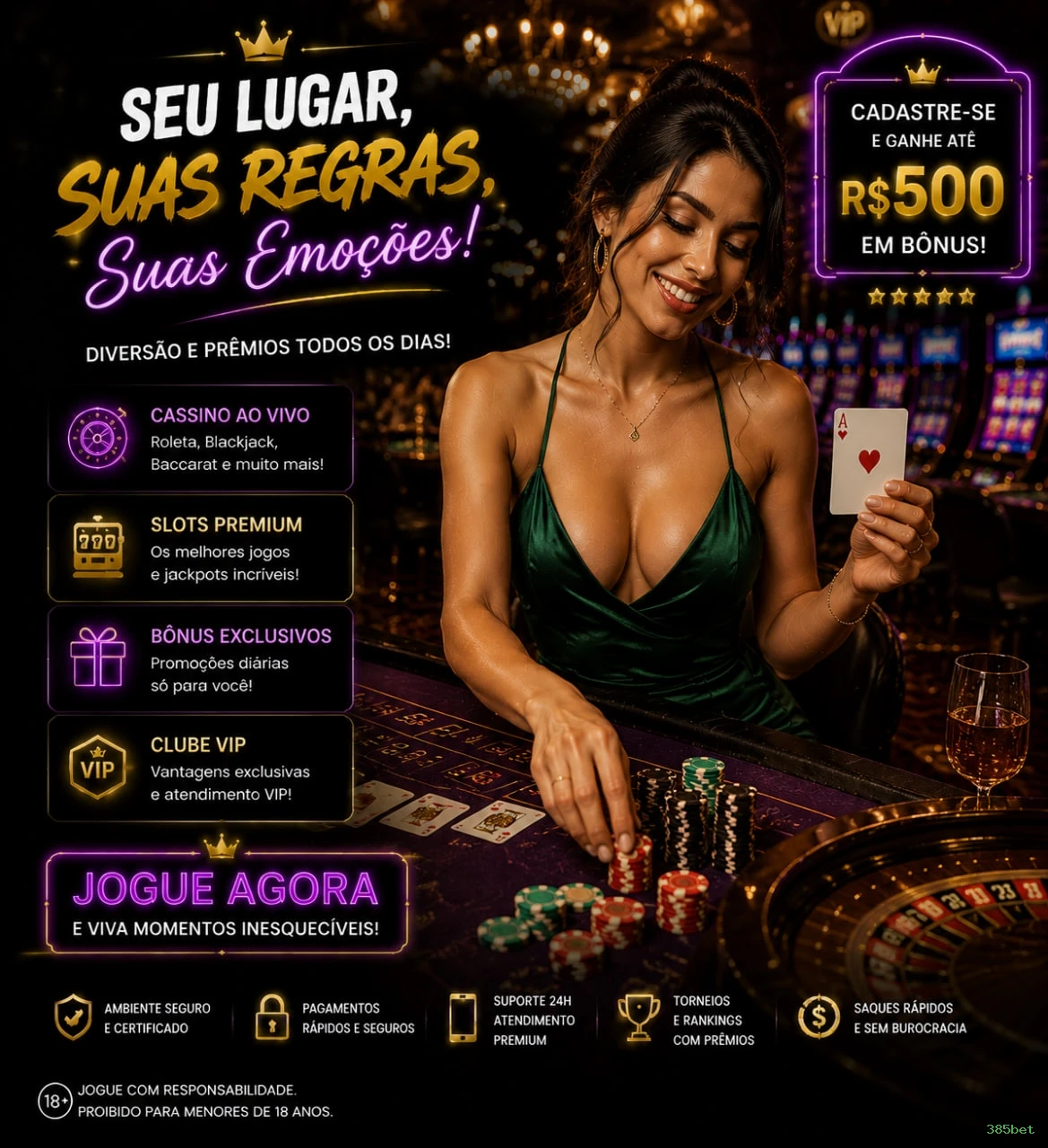 Programa VIP 385bet - benefícios exclusivos